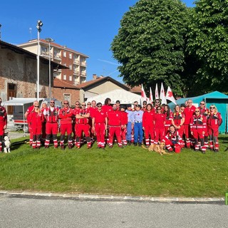Masserano, Croce Rossa in azione: in corso la ricerca di una persona dispersa - Servizio di Massimo Giacobbe