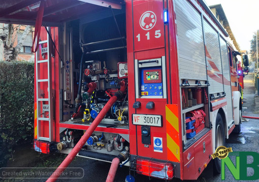 Incendio in cucina a Biella Favaro, fiamme dalla cappa, foto archivio Incendio in cucina a Biella Favaro, fiamme dalla cappa, foto archivio