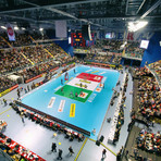 L'impianto di Biella che ospiterà la prima gara di campionato (foto volleybusto.com) L'impianto di Biella che ospiterà la prima gara di campionato (foto volleybusto.com)