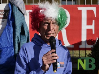 Miagliano corre insieme: 104enne e 92enne emozionano al Villa Poma Trail FOTO Davide Finatti per newsbiella.it