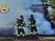 Dal Nord/Ovest: Incendio mezzo agricolo sulla Strada Statale SP 31 bis, Vigili del Fuoco Dal Nord/Ovest: Incendio mezzo agricolo sulla Strada Statale SP 31 bis, Vigili del Fuoco