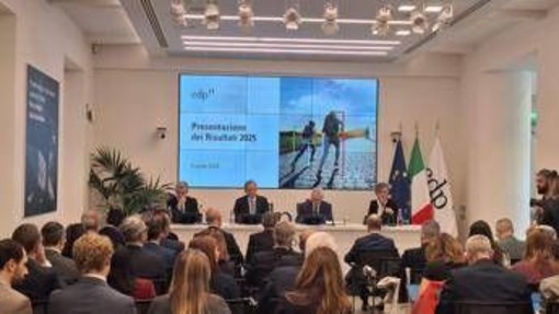 Cdp, nel 2025 utile netto record di 3,4 mld (+3%): patrimonio netto a 32 mld (+6%)