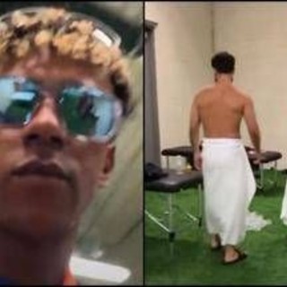 Yamal, 'imprevisto' social: parte la diretta e riprende Szczesny mentre fuma