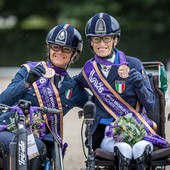 Paradressage, Morganti e Salvadè doppio bronzo in apertura ai Mondiali di Aachen Paradressage, Morganti e Salvadè doppio bronzo in apertura ai Mondiali di Aachen
