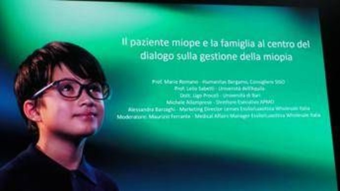 Essilux, nuova generazione di lenti migliora controllo progressione miopia