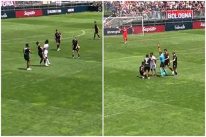 Bologna, follia Rowe in amichevole: maxi rissa e rosso Bologna, follia Rowe in amichevole: maxi rissa e rosso