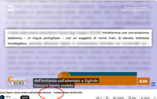 Ranucci diventa Ranuzzi sul canale Youtube di RaiPlay: si scatena l'ironia del web