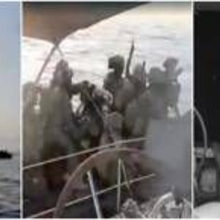 Flotilla, abbordate le barche. Israele: "Nessuna ha raggiunto Gaza" Flotilla, abbordate le barche. Israele: "Nessuna ha raggiunto Gaza"