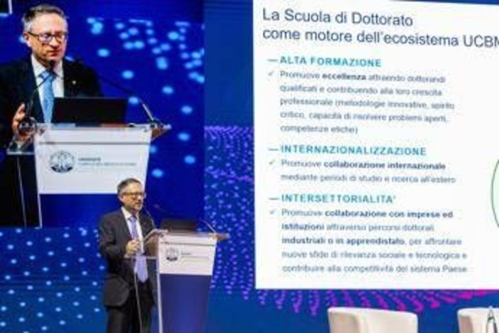 Paggi (Ucbm), "Scuola dottorato Campus biomedico promuove internazionalizzazione e inter-settorialità"