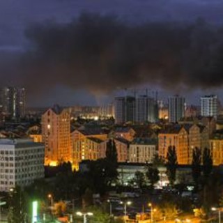 Ucraina, nuovi raid russi nella notte su Kiev Ucraina, nuovi raid russi nella notte su Kiev