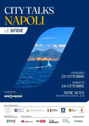 Napoli: al via domani i 'City talks' con Pichetto, Abodi, Giuli, Manfredi, Durigon e Butti Napoli: al via domani i 'City talks' con Pichetto, Abodi, Giuli, Manfredi, Durigon e Butti