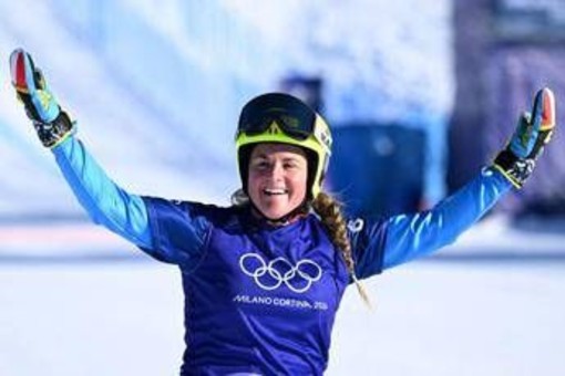 Milano Cortina, Moioli-Sommariva argento in gara mista a coppie snowboard cross. Record di medaglie per l'Italia Milano Cortina, Moioli-Sommariva argento in gara mista a coppie snowboard cross. Record di medaglie per l'Italia