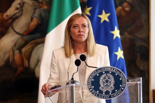 Meloni “Riconoscimento Palestina con rilascio ostaggi e senza Hamas” Meloni “Riconoscimento Palestina con rilascio ostaggi e senza Hamas”