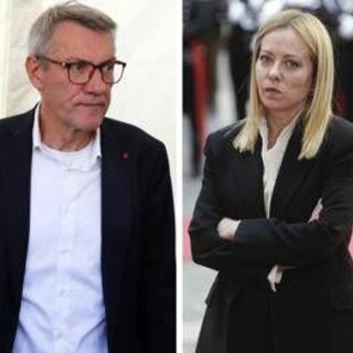 Meloni: "Landini che mi dà della cortigiana? Obnubilato da rancore" Meloni: "Landini che mi dà della cortigiana? Obnubilato da rancore"