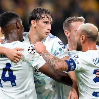 Pazza e bella Inter, poker in Champions sul campo dell’Union SG