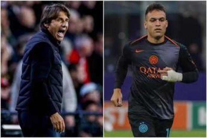 Conte gli dice qualcosa, Lautaro Martinez reagisce: rissa sfiorata in Napoli-Inter Conte gli dice qualcosa, Lautaro Martinez reagisce: rissa sfiorata in Napoli-Inter