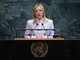 Meloni, il discorso all'Onu: "Serve una svolta, l'Italia c'è" Meloni, il discorso all'Onu: "Serve una svolta, l'Italia c'è"