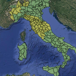 Maltempo, allerta meteo gialla martedì 25 agosto: la mappa delle 8 regioni a rischio Maltempo, allerta meteo gialla martedì 25 agosto: la mappa delle 8 regioni a rischio