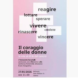 All'Università della Campania L. Vanvitelli bando fotografico e mostra raccontano donne che hanno superato cancro