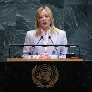 Meloni, il discorso all'Onu: "Serve una svolta, l'Italia c'è" Meloni, il discorso all'Onu: "Serve una svolta, l'Italia c'è"