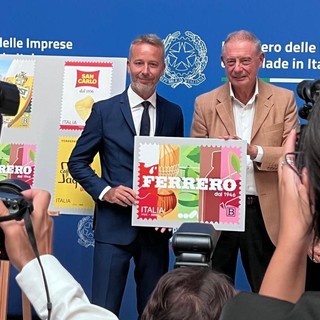 Ferrero tra le eccellenze italiane, ecco il francobollo dedicato
