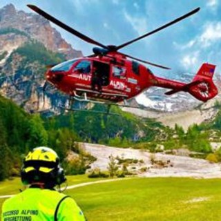 Frana sulle Dolomiti di Sesto dopo il temporale: scattano le ricerche Frana sulle Dolomiti di Sesto dopo il temporale: scattano le ricerche