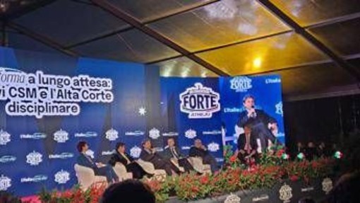 Dibattito acceso ad Atreju sulla giustizia, scintille sul caso Palamara con Parodi Dibattito acceso ad Atreju sulla giustizia, scintille sul caso Palamara con Parodi