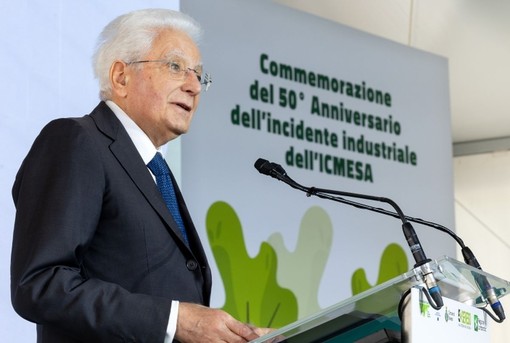 Seveso, Mattarella “Svolta per la cultura della sicurezza e della prevenzione”