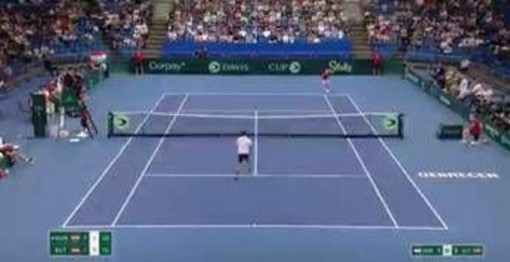 Coppa Davis, il servizio da ping-pong di Piros diventa l'ace dell'anno Coppa Davis, il servizio da ping-pong di Piros diventa l'ace dell'anno