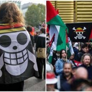 Teschio con cappello di paglia, perché il simbolo di 'One Piece' sbuca nei cortei per Gaza e Flotilla? Teschio con cappello di paglia, perché il simbolo di 'One Piece' sbuca nei cortei per Gaza e Flotilla?