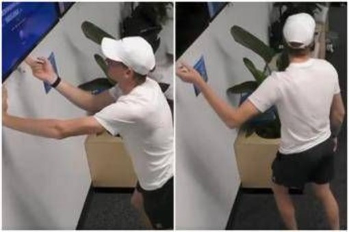 Sinner vuole vedere Musetti, ma 'litiga' con la tv agli Australian Open