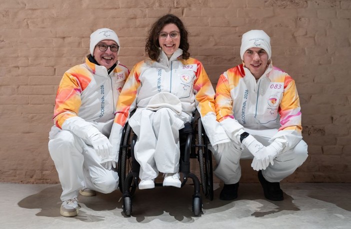 Intesa Sanpaolo partecipa al viaggio della Fiamma Paralimpica Intesa Sanpaolo partecipa al viaggio della Fiamma Paralimpica