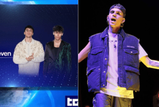 Sanremo 2026, Carlo Conti annuncia (LDA) e Aka 7even, il 'caso' della foto
