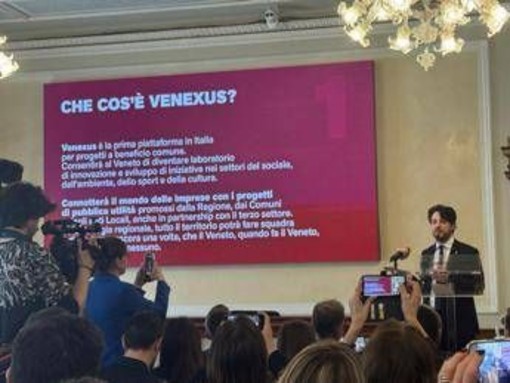 Veneto, presentata Venexus: Chainon ha realizzato e gestirà per prossimi 3 anni 1° piattaforma digitale Veneto, presentata Venexus: Chainon ha realizzato e gestirà per prossimi 3 anni 1° piattaforma digitale
