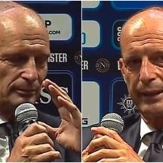 Napoli, Allegri ricorda sua madre e si commuove in conferenza Napoli, Allegri ricorda sua madre e si commuove in conferenza