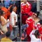 Kim Kardashian a Montecarlo, 'ruba' asciugamano ad Antonelli e bacia Hamilton Kim Kardashian a Montecarlo, 'ruba' asciugamano ad Antonelli e bacia Hamilton