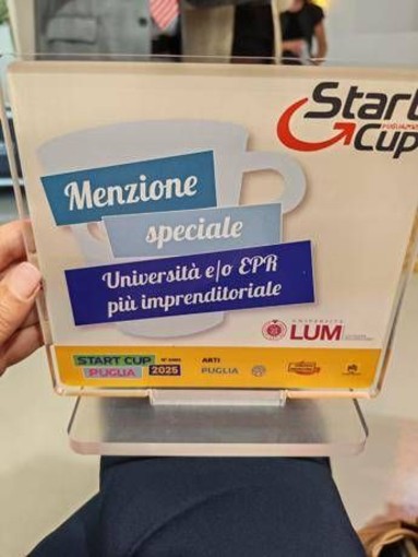 Università più imprenditoriale, premiata la Lum Università più imprenditoriale, premiata la Lum