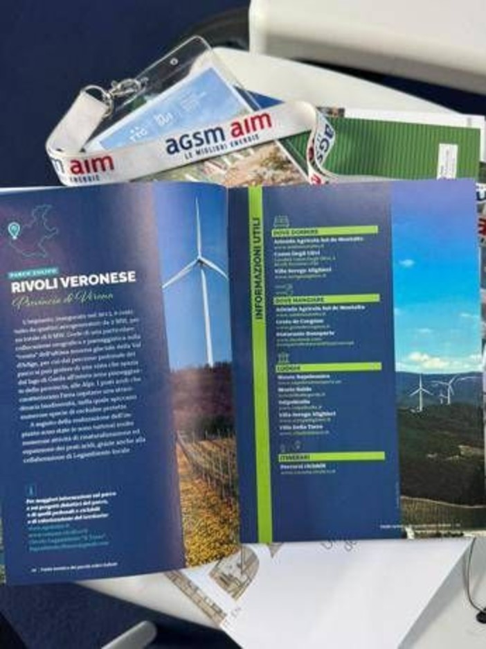 Rinnovabili, 'Parchi del Vento': guida turistica con 29 impianti eolici