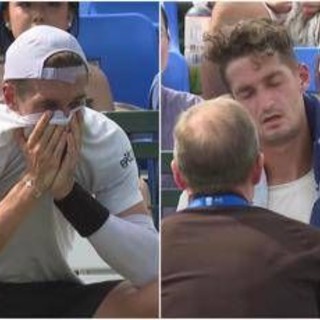 Troppo caldo a Shanghai, Atmane si ritira: "Non riuscivo a respirare" Troppo caldo a Shanghai, Atmane si ritira: "Non riuscivo a respirare"