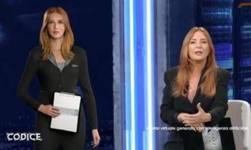 L’avatar con l’AI sbarca in Rai: a “Codice” arriva Ipazia, ecco quello che può fare - VIDEO