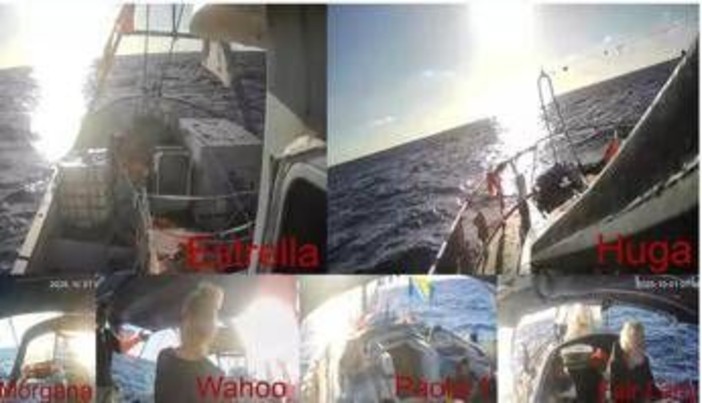 Flotilla in zona ad alto rischio: "Nella notte avvicinati da navi non identificate" Flotilla in zona ad alto rischio: "Nella notte avvicinati da navi non identificate"