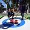Curling senza ghiaccio al Colosseo: a Colle Oppio lo sport diventa spettacolo e inclusione Curling senza ghiaccio al Colosseo: a Colle Oppio lo sport diventa spettacolo e inclusione