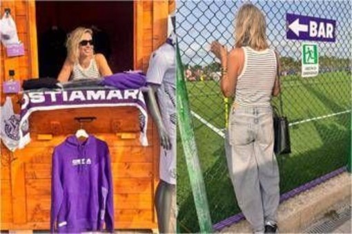 Sarah Felberbaum, passione Ostiamare: la moglie di De Rossi tra store e campo Sarah Felberbaum, passione Ostiamare: la moglie di De Rossi tra store e campo