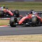 Vittoria Ferrari con Leclerc a Silverstone, Russell e Hamilton sul podio