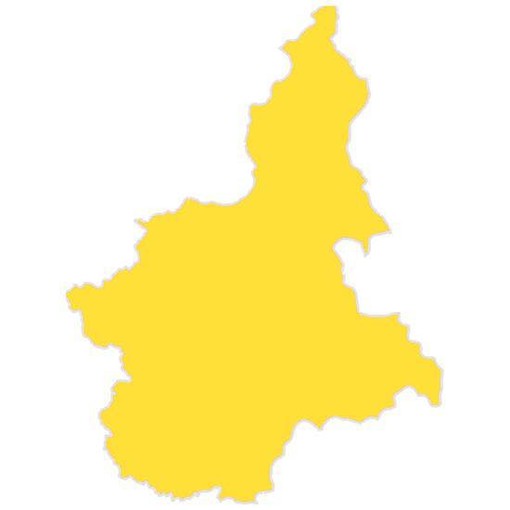 Il Piemonte resta in zona gialla