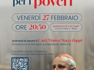 Il Cardinale Matteo Maria Zuppi sarà a Biella Il Cardinale Matteo Maria Zuppi sarà a Biella